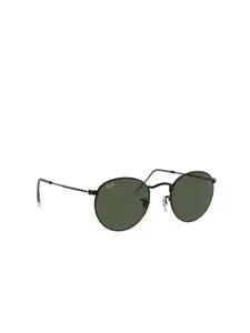 Ray-Ban Men Round Sunglasses with UV Protected Lens 8056597365192