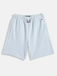 Tommy Hilfiger Boys Solid Pique Knitted Sweat Shorts
