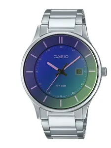 CASIO Men Stainless Steel Bracelet Style Straps Analogue Watch A2110