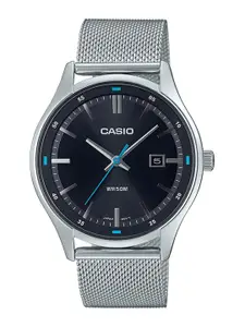 CASIO Men Stainless Steel Bracelet Style Straps Analogue Watch A2106