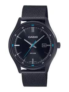CASIO Men Stainless Steel Bracelet Style Straps Analogue Watch A2103