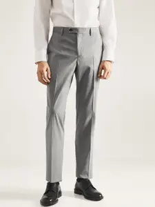 MANGO MAN Slim Fit Formal Trousers