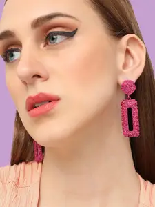 SOHI Contemporary Drop Earrings