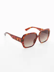 MANGO Women Oversized Sunglasses with UV Protected Lens 47032501