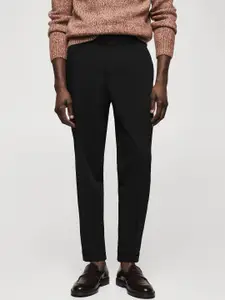MANGO MAN Slim Fit Pleated RegularTrousers