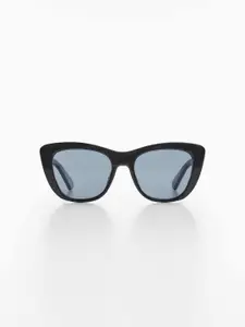 MANGO Women Cateye Sunglasses with UV Protected Lens 47050085