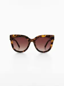 MANGO Women Oversized Sunglasses with UV Protected Lens 47001037