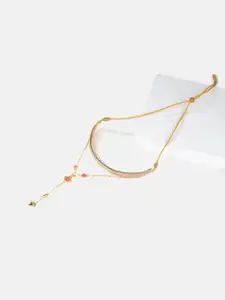 SHAYA Sterling Silver Gold-Plated Necklace