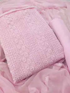 KALINI Embroidered Unstitched Dress Material