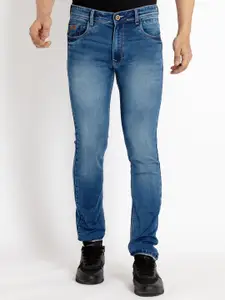Status Quo Men Cotton Slim Fit Light Fade Clean Look Jeans