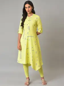W Women Geometric Printed Kurta
