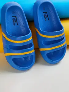 Fame Forever by Lifestyle Boys Striped Rubber Sliders