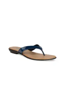 SOLES Women Open Toe T-Strap Flats