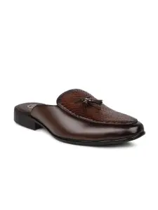 PRIVO by Inc.5 Men Leather Shoe-Style Sandals