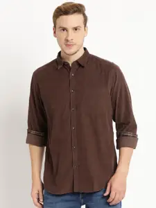 Indian Terrain Men Chiseled Slim Fit Pure Cotton Casual Shirt