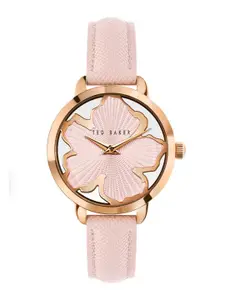 Ted Baker Women Leather Straps Analogue Watch