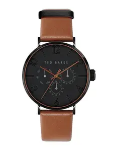 Ted Baker Men Leather Straps Analogue Watch BKPPGF203