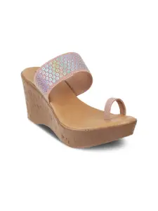 PEPPER Embellished Wedge Heels