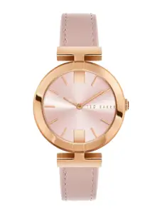 Ted Baker Women Leather Straps Analogue Watch BKPDAF202