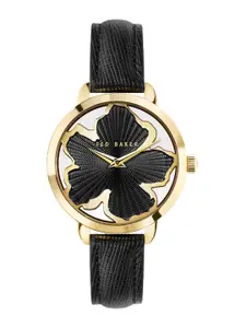 Ted Baker Women Leather Straps Analogue Watch BKPLIF204