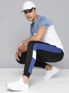 Alcis Men Colourblocked Slim Fit Sports Track Pants