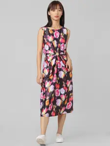 ONLY Round Neck Midi Dress