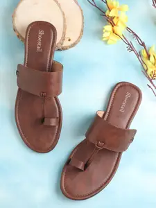 Shoestail Women Ethnic One Toe Flats