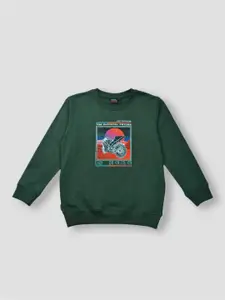 Gini and Jony Infants Boys Printed Fleece Sweatshirt