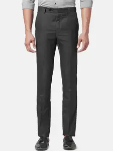 BYFORD by Pantaloons Men Slim Fit Low-Rise Formal Trousers