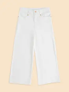 Pantaloons Junior Girls Mid-Rise Cotton Jeans