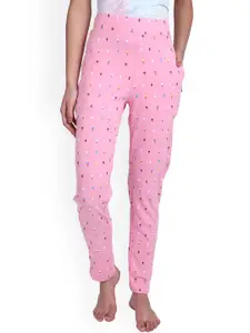 PROTEENS Women Cotton Printed Lounge Pant