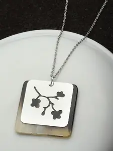 VOGUE PANASH Square Shaped Handcrafted Necklace