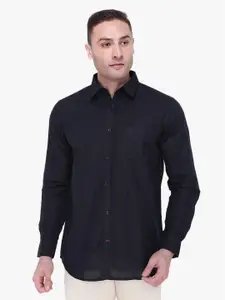 Southbay Men Smart Tailored Fit Cotton Linen Casual Shirt