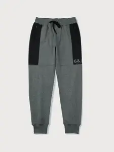 Gini and Jony Boys Colorblocked Cotton Joggers