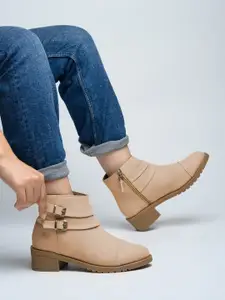 Shoetopia Women Mid-Top Regular Boots