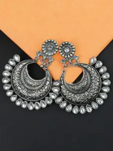 VAGHBHATT Silver Plated Drop errings