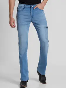 mode de base Men Bootcut Light Fade Stretchable Jeans