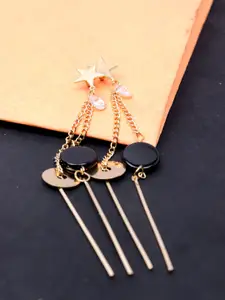 VAGHBHATT Gold-Plated Classic Drop Earrings