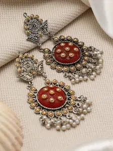 Jazz and Sizzle Silver-Plated Classic Drop Earrings