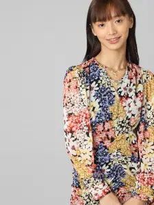 ONLY Floral Printed Wrap Dress