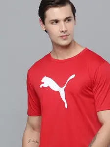 Puma Individual Rise Logo Printed Slim Fit Dry-Cell Football T-shirt