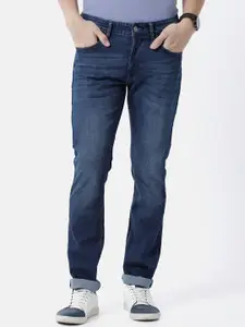WROGN Men Low Distress Light Fade Jeans