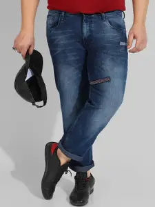 Instafab Plus Men Plus Size Relaxed Fit Light Fade Cotton Stretchable Jeans