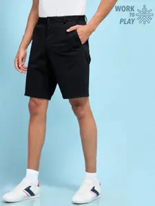 Cultsport Men Mid-Rise Regular Fit All Day Comfort Chino Shorts