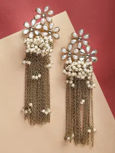 Shining Diva Classic Drop Earrings