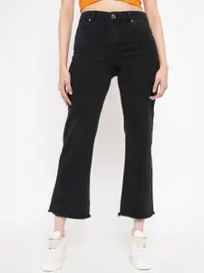 Madame Women Cropped Cotton Mid-Rise Jeans
