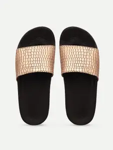 AMACLASS Women Embellished Sliders