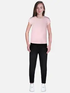Gini and Jony Girls Mid Rise Cotton Light Fade Regular Fit Jeans