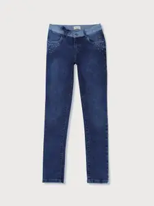 Gini and Jony Girls Cotton Regular Fit Mid-Rise Jeans