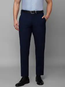 Louis Philippe Men Slim Fit Mid-Rise Formal Trousers